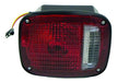 Crown Automotive Jeep Replacement J5457197 Tail Light Assembly; Left; Black; - Truck Part Superstore