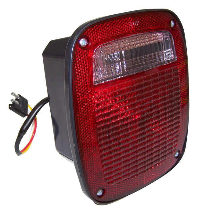 Crown Automotive Jeep Replacement J5457198 Tail Light Assembly; Right; Black; - Truck Part Superstore