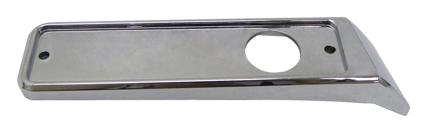 Crown Automotive Jeep Replacement J5465791 Side Marker Lamp Base; Front; Left; Chrome; - Truck Part Superstore