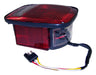 Crown Automotive Jeep Replacement J5758255 Tail Light Assembly; Left; Black; w/Side Marker; - Truck Part Superstore
