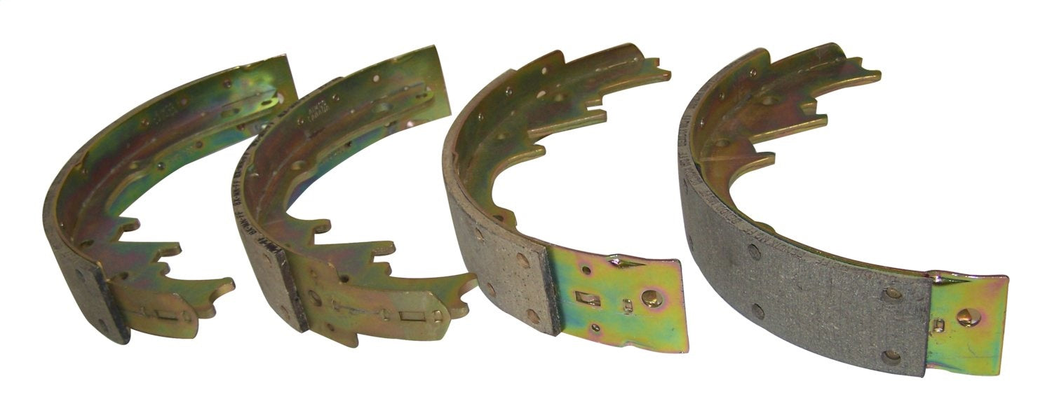 Crown Automotive Jeep Replacement J8124580 Drum Brake Shoe And Lining; - Truck Part Superstore