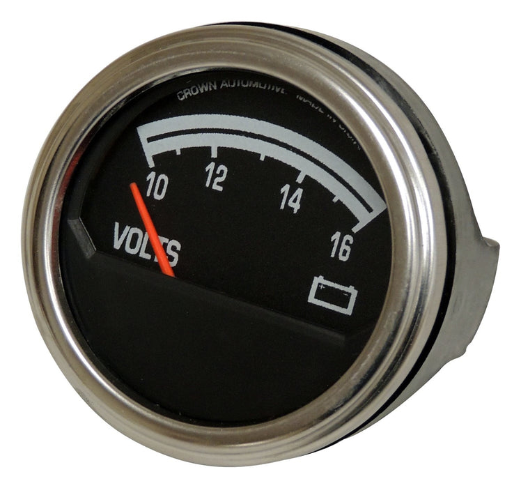 Crown Automotive Jeep Replacement J8126659 Voltmeter Gauge - Truck Part Superstore
