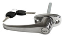 Crown Automotive Jeep Replacement J8128461 Exterior Door Handle; Incl. Lock Cylinder; Chrome; - Truck Part Superstore