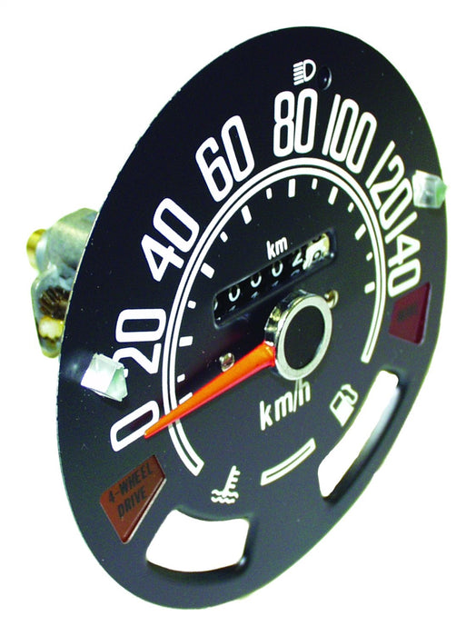 Crown Automotive Jeep Replacement J8134186 Speedometer Assembly; Major Numbers In Kilometers; - Truck Part Superstore