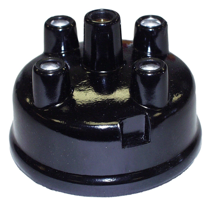 Crown Automotive Jeep Replacement JA009307 Distributor Cap; Right; Spring Button Carbon Button For Rotor Center Contact; - Truck Part Superstore