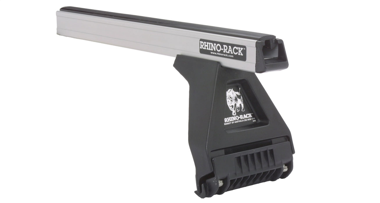Rhino-Rack USA JA5595 Heavy Duty RL150 Roof Rack; 2 Silver HD Bars 65 in.; 4 Legs; Length 1650mm; - Truck Part Superstore