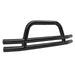 Smittybilt JB44-F Tubular Bumper Front 76-06 Wrangler YJ/TJ/LJ/CJ W/ Hoop Gloss Black Smittybilt - Truck Part Superstore