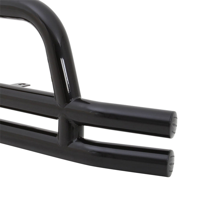 Smittybilt JB48-F Tubular Bumper Front 07-18 Wrangler JK W/ Hoop Gloss Black Smittybilt - Truck Part Superstore