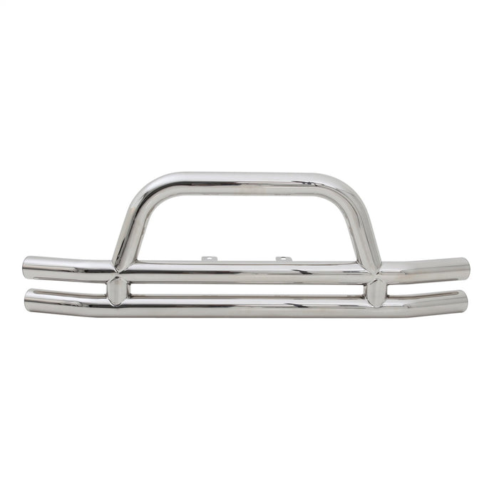 Smittybilt JB48-FS Tubular Bumper Front 07-18 Wrangler JK W/ Hoop Stainless Steel Smittybilt - Truck Part Superstore