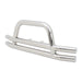 Smittybilt JB48-FS Tubular Bumper Front 07-18 Wrangler JK W/ Hoop Stainless Steel Smittybilt - Truck Part Superstore