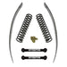Skyjacker JC301K Jeep Cherokee Standard Lift Kit 3 Inch Lift 84-01 Cherokee Includes Front Coil Springs Rear Add-A-Leafs Front Lower Links Track Bar Relocation Bracket Skyjacker - Truck Part Superstore