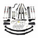 Skyjacker JC4258KSMLT 4.5 In Lift 84-01 Cherokee XJ W/Front DR/LT Coil Springs Pitman Arm Frt Bump Stop Spacers Lower and Upper Adjust Control Arms Front Sway Bar End Links Adjust Track Bar Brakelines Shackles U-bolts Rear Leaf Springs M95 Mono Shock - Truck Part Superstore