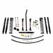 Skyjacker JC451KBLT 4.5 Inch Suspension Lift Kit 84-01 Cherokee XJ W/Front Dual Rate Long Travel Coil Springs Bump Stop Spacers Front Lower Control Arms Front Sway Bar End Links Front Adjust Track Bar Rear Shackles Rear Add A Leafs Front/Rear Black M - Truck Part Superstore