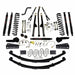 Skyjacker JC6258KSBLT 6 In Lift 84-01 Cherokee XJ Sys W/Front DR/LT Coil Springs Pitman Arm Bump Stop Spacers Lower and Upper Adjust Control Arms Sway Bar End Links Adjust Track Bar Brakelines Shackles U-bolts Rear Leaf Springs Black Max Shocks Skyjacker - Truck Part Superstore