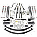 Skyjacker JC6258KSMLT 6 In Lift Sys 84-01 Cherokee XJ W/Front DR/LT Coil Springs Pitman Arm Bump Stop Spacers Lower and Upper Adjust Control Arms Sway Bar End Links Adjust Track Bar Brakelines Shackles U-bolts Rear Leaf Springs M95 Monotube Shocks Sk - Truck Part Superstore