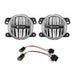 KC Hilites 506 Jeep JL/JT: Sahara G4 LED Clear Fog Sys - Truck Part Superstore