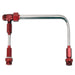 Jet Performance 34150RD Jet Dual Feed Fuel Line Kit 4150; Red; Size -6AN In/Out; Includes Gaskets; - Truck Part Superstore