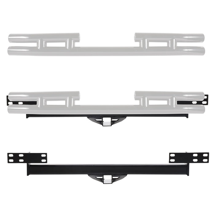 Smittybilt JH44 Receiver Hitch Class Ii 87-06 WranglerYJ/TL/LJ Bolt On Fits OE Style Rear Bumpers Smittybilt - Truck Part Superstore