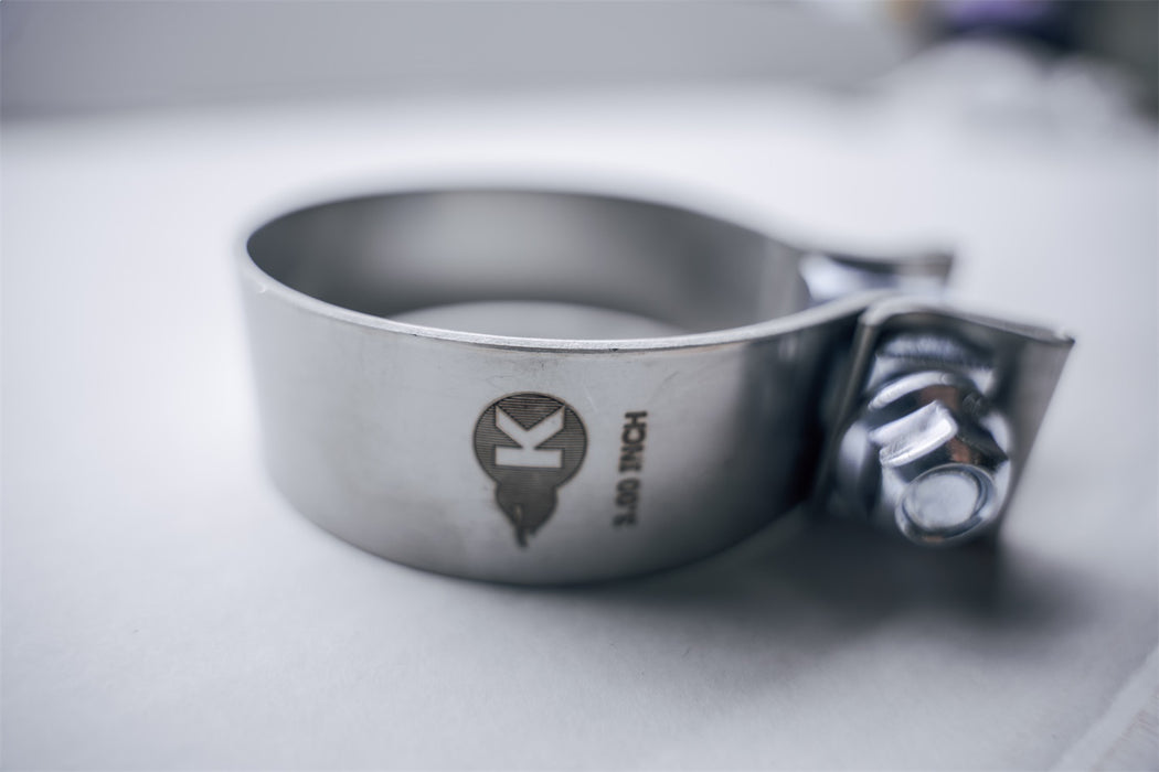 Kooks Custom Headers JI-TAS300 3in. Stainless Steel Band Clamp for Notched Slip Joint Connections. - Truck Part Superstore