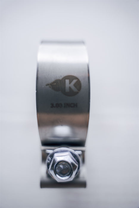 Kooks Custom Headers JI-TAS300 3in. Stainless Steel Band Clamp for Notched Slip Joint Connections. - Truck Part Superstore