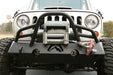Fab Fours JK07-B1854-1 Hardcore Stubby Winch Front Bumper - Truck Part Superstore