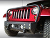 Fab Fours JK07-B1856-B FMJ Stubby Winch Front Bumper; Uncoated/Paintable; w/Grill Guard; [AWSL]; - Truck Part Superstore