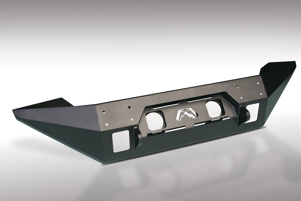 Fab Fours JK07-B1857-B FMJ Full Width Winch Front Bumper; Uncoated/Paintable; [AWSL]; - Truck Part Superstore