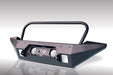Fab Fours JK07-B1858-1 FMJ Full Width Winch Front Bumper; 2 Stage Black Powder Coated; w/Grill Guard; - Truck Part Superstore