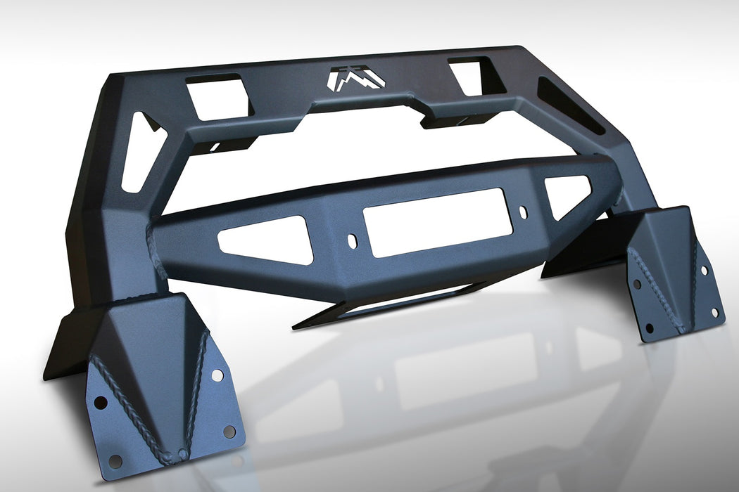 Fab Fours JK07-B1859-B FMJ Winch Modifier; Uncoated/Paintable; [AWSL]; - Truck Part Superstore