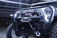 Fab Fours JK07-B1859-B FMJ Winch Modifier; Uncoated/Paintable; [AWSL]; - Truck Part Superstore