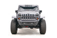 Fab Fours JK07-B1952-1 Stubby Bumper; w/Pre-Runner Guard; 2 Stage Matte Black Powder Coated; - Truck Part Superstore
