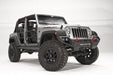 Fab Fours JK07-D1851-B Vengeance Front Bumper; Uncoated/Paintable; No Guard; [AWSL]; - Truck Part Superstore