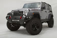 Fab Fours JK07-D1852-1 Vengeance Front Bumper; 2 Stage Black Powder Coated; Pre-Runner Guard; - Truck Part Superstore