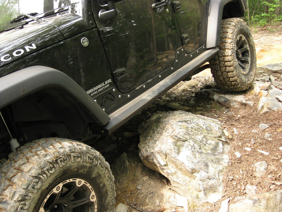 Fab Fours JK07-G1250-B Rocker Panel Guard - Truck Part Superstore