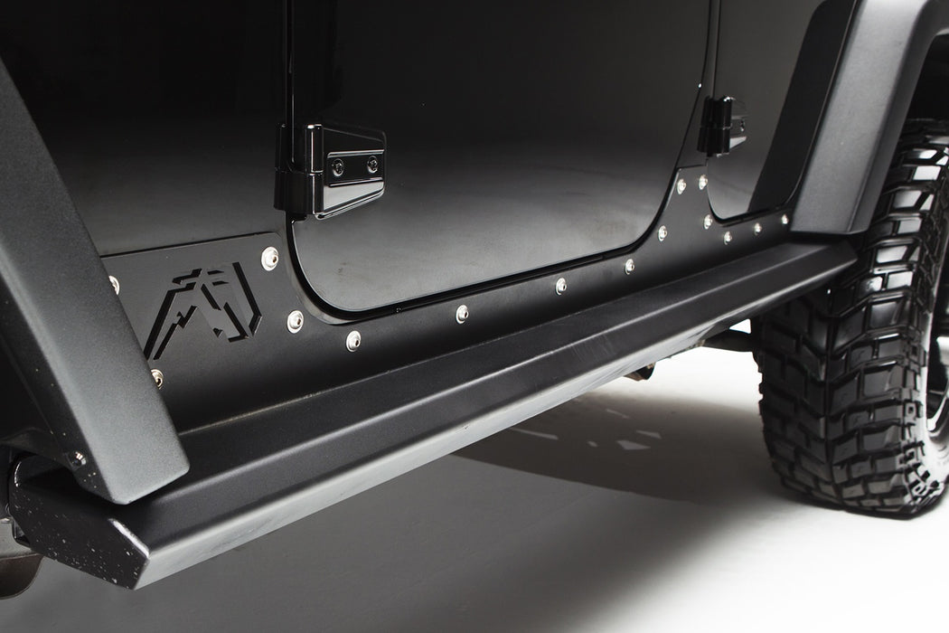 Fab Fours JK07-G1250-B Rocker Panel Guard - Truck Part Superstore