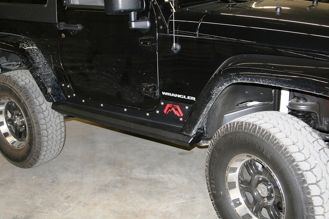 Fab Fours JK07-G1350-B Rocker Panel Guard - Truck Part Superstore