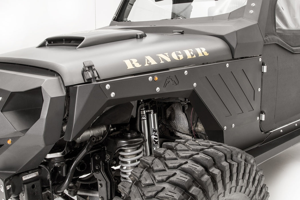 Fab Fours JK1000-1 Fender; Front; Pair; Powdercoated; - Truck Part Superstore