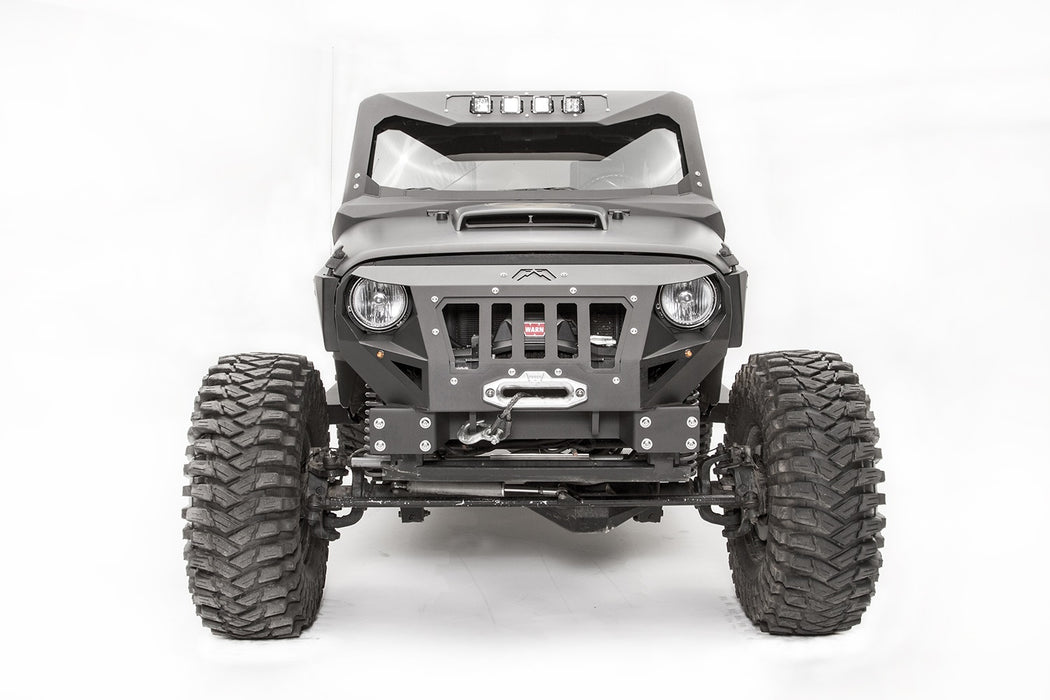 Fab Fours JK1000-1 Fender; Front; Pair; Powdercoated; - Truck Part Superstore