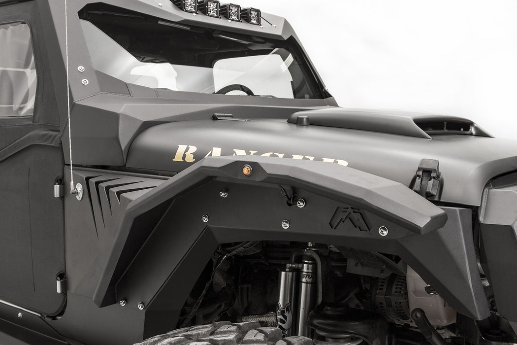 Fab Fours JK1004-B Fender Gill Box; Front; Pair; Bare; - Truck Part Superstore