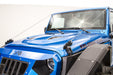 Fab Fours JK1061-1 Limb Riser; Matte Black Powder Coat; - Truck Part Superstore