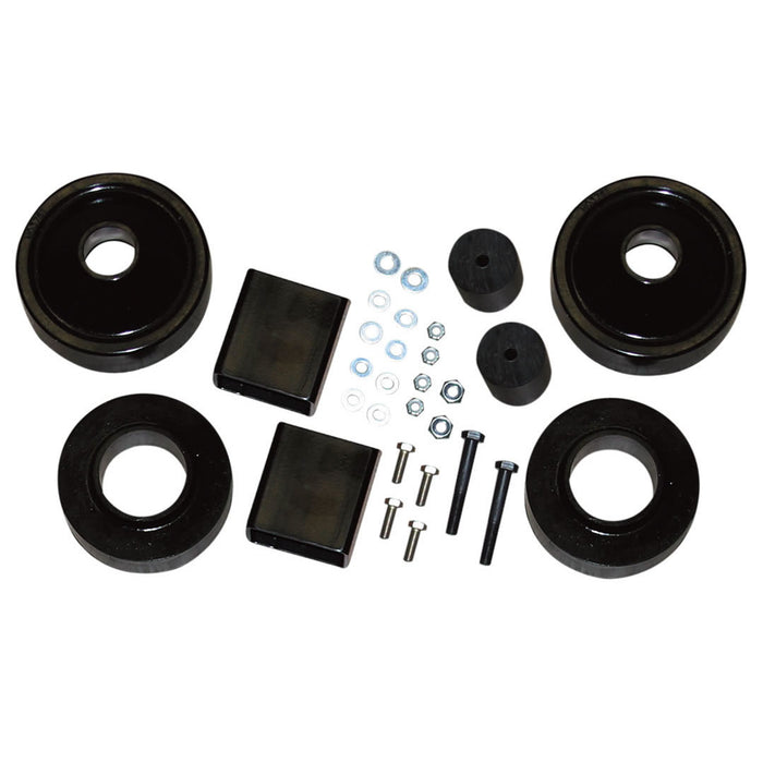 Skyjacker JK20 Jeep JK Lift Kit 2 Inch Lift 07-18 Wrangler JK Includes Front/Rear 2 Inch Polyurethane Coil Spring Spacers w/Bump Stop Spacers Skyjacker - Truck Part Superstore