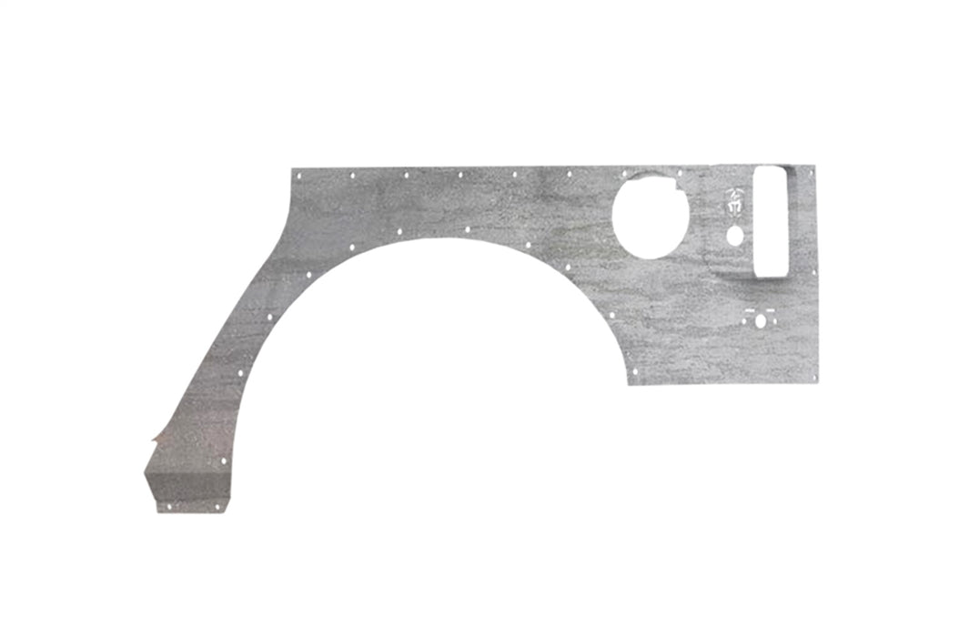 Road Armor JK201 Defender Body Armor; No Flare; Rear; Raw Steel; 4 Door; - Truck Part Superstore