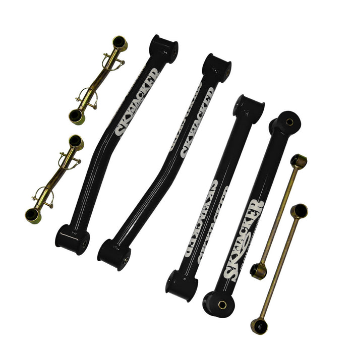 Skyjacker JK2500U Jeep JK Lift Kit Upgrade 2.5-3.5 Inch Lift 07-18 Wrangler JK For Use w/PN[JK2500K] Includes Front/Rear Control Arms Front Sway Bar Disconnects Rear Sway Bar End Links Skyjacker - Truck Part Superstore