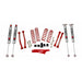 Skyjacker JK2501KCR-M Suspension Lift Kit 07-18 Wrangler JK w/Shock M95 Performance Shocks 2.5-3.5 Inch Lift Incl. Rear Track Bar Brace Front And Rear Springs Classic Red Powder Coated Skyjacker - Truck Part Superstore