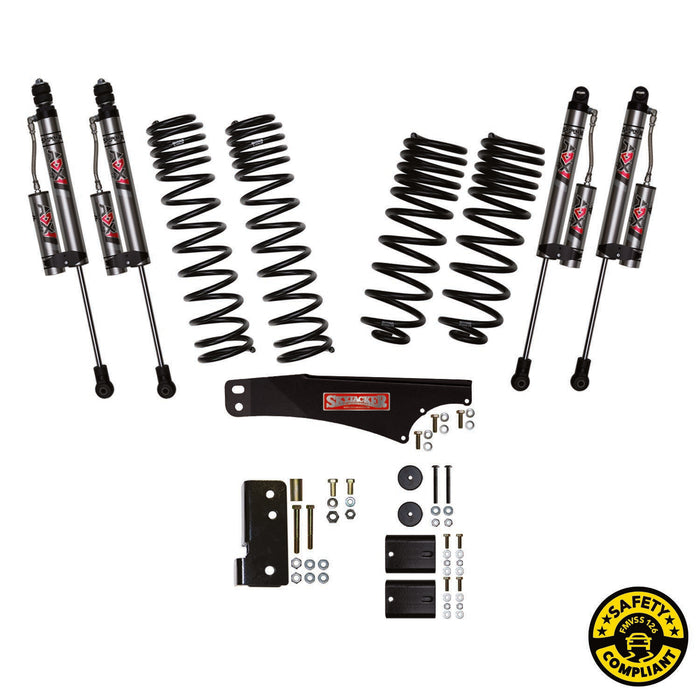 Skyjacker JK25BKXLT 2.5 Inch Suspension Lift System With ADX 2.0 Remote Reservoir Shocks Skyjacker - Truck Part Superstore