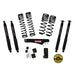 Skyjacker JK25BPBLT 2-2.5in. Dual Rate Long Travel Lift Kit With Black Max Shocks - Truck Part Superstore
