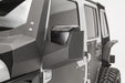 Fab Fours JK3001-B Door Skin Mirror Guard; Front; Bare; - Truck Part Superstore