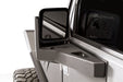 Fab Fours JK3001-1 Door Skin Mirror Guard; Front; Matte Black Powder Coat; - Truck Part Superstore