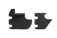 Fab Fours JK3002-1 Door Skin; Rear; Matte Black Powder Coat; - Truck Part Superstore