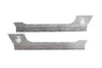 Road Armor JK301 Defender Body Armor; Rocker Panel; Raw Steel; 2Door; - Truck Part Superstore